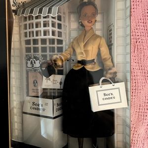 Vintage Barbie See's Candies Special Edition San Francisco 2001 #53488 Brunette